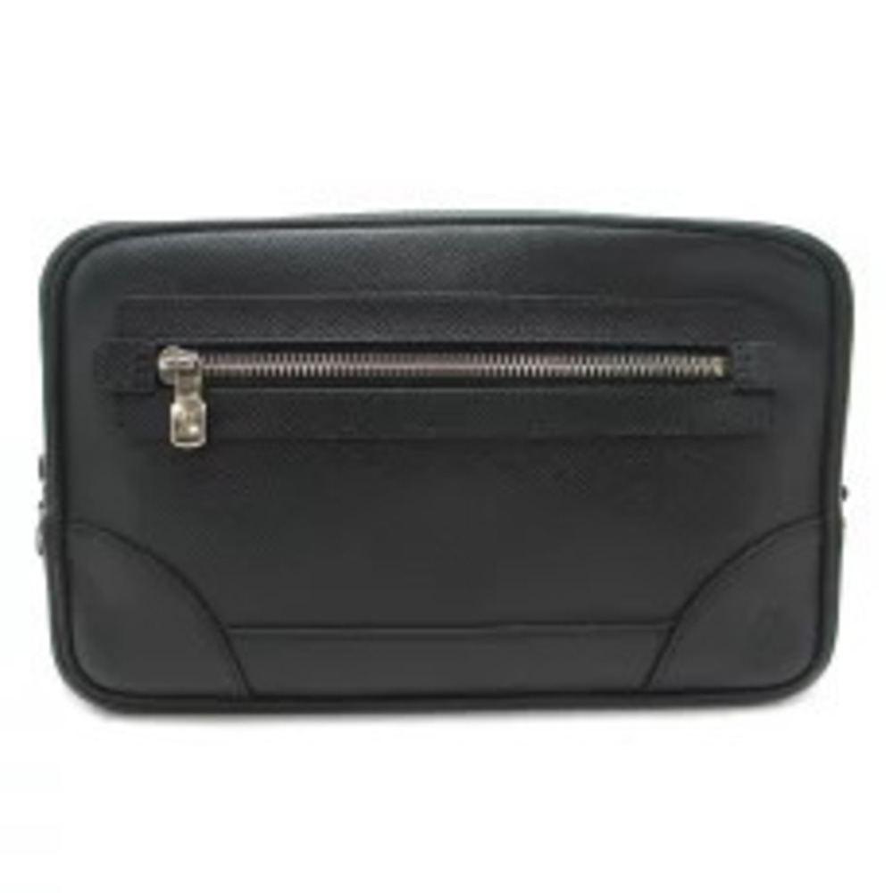 Louis Vuitton Taiga Pavel Shoulder Bag Ardoise Black